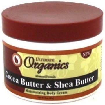 Ultimate Organic Cocoa Butter &amp; Shea 235 ml Jar by Ultimate Organics