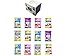 Hi Chew Candy Variety Pack 5 Flavors (Superfruits, Sweet and Sour, Tropical Mix, Original Mix, and Strawberry) Pack of 12 - in Fusion Select Gift Box