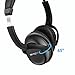 WIZO Active Noise Cancelling Bluetooth Headphones, HiFi Sound, Over-Ear, Wireless Headphones With Microphone-feature, and Lightweight Headset Design, Red&Black