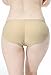 Everbellus Women's Padded Seamless Butt Hip Enhancer Panties Boy Shorts Beige S