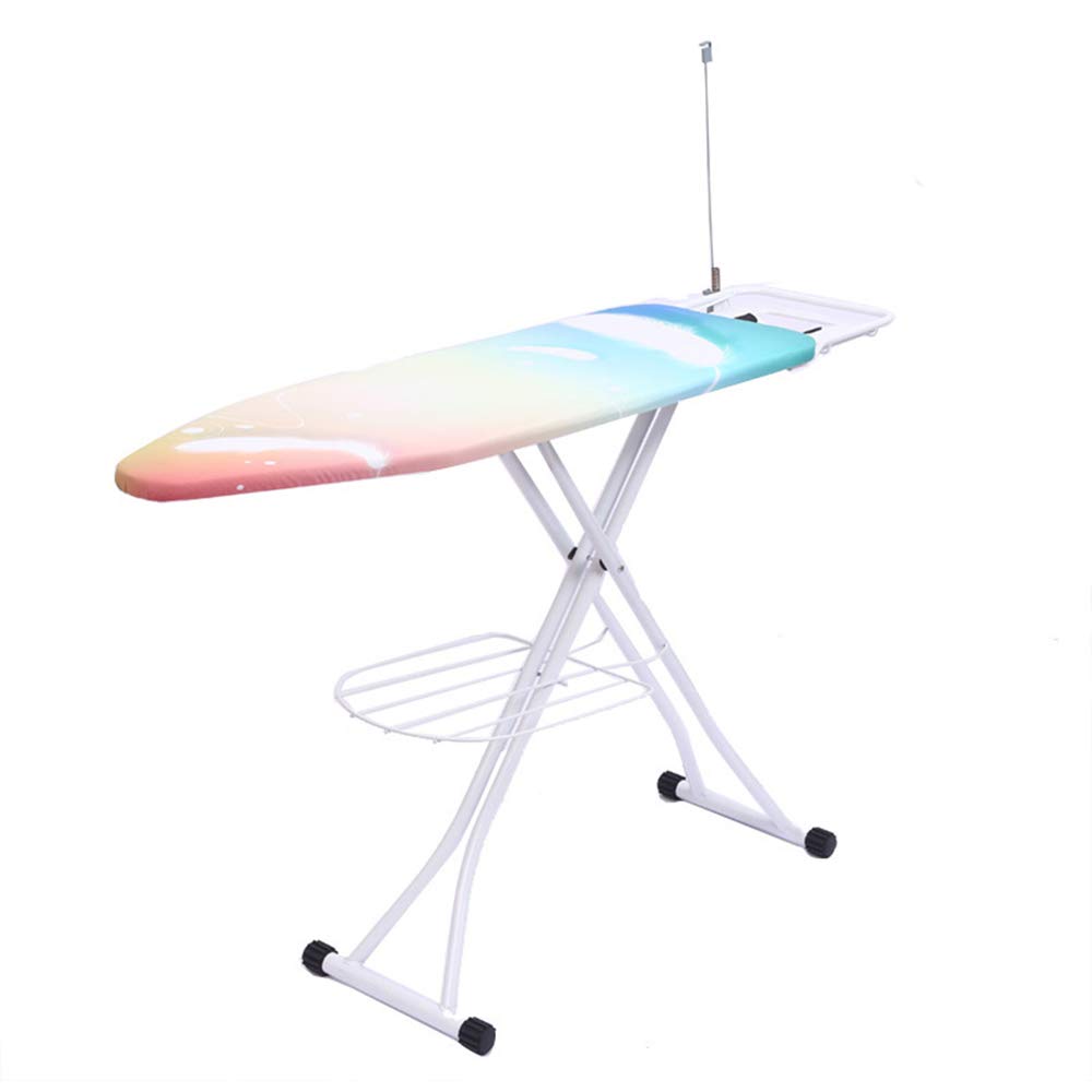 DUKKL Color del Arco Iris Hogar Negrita Tabla De Planchar Plegable ...