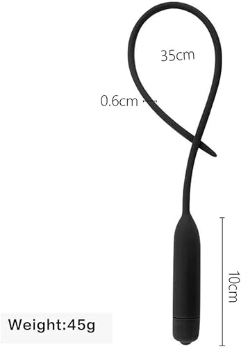 Urethral Plug Vibrating Urethral Sounds Silicone Catheter Stretching  Vibrator Long Urethral Vibrator Penis Massager for Men Male Adult Sex Toy ( 35cm) in Saudi Arabia | Whizz Catheters & Sounds