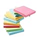AIEX AIEX-01 Sticky Notes, 4 Candy Colors Self-Stick Notes 100 Sheets/Pad 3 inch X 3 inch Easy Post (Pack of 10)