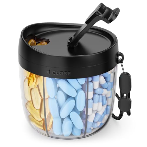 AMOOS 7-Slot Pill Dispenser