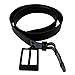 Ferrer Men's Leather Metal-Free Belt: Black: 36