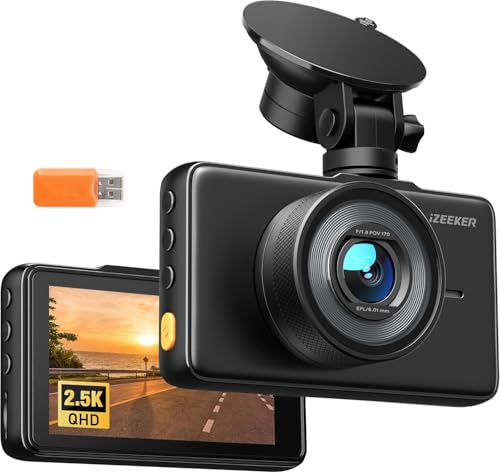 Izeeker 2.5k Dash Cam Front