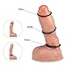 Penis Ring Set,Silicone Cock Ring,Soft Stretchy Erection Ring for Men Longer Harder Stronger Erection (3 Pack)