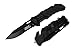 Rogue River Tactical New Military G10 Handle Black Spring Assisted Pocket Knife (Black)
