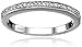 Amazon Collection Sterling Silver and Diamond Wedding Anniversary Ring