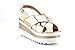 CALICO KIKI Women's Fashion Open Toe Ankle Strap Buckle Platform Sandals