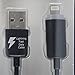 Lightning Data Cable, LED (BLACK)