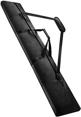 YumyKit Ski Bag with Shoulder Strap | Travel with Skis Up to 215 cm | Waterproof - for Men, Women and Youth 1 YumyKit Ski Bag with Shoulder Strap | Travel with Skis Up to 215 cm | Waterproof - for Men, Women and Youth