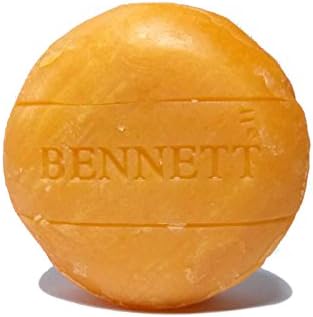Bennett Refined Herbal Extract Papaya exfoliating soap 160g (5.64Oz); traditional soap recipe from generation to generation