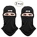 Aegend 2 Pack Balaclava, Windproof Ski Face wrmer Winter Motorcycle Neck Warmer Tactical Balaclava Hood Polyester Fleece for Women Men Youth Snowboard Cycling