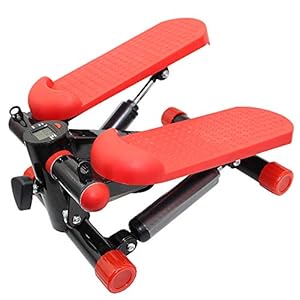 Stepper met LCD-Scherm en Touwen, Fitness Stepper voor Thuis en op Kantoor