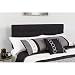 Flash Furniture Bedford Tufted Upholstered Full Size Headboard in Black Fabric, HG-HB1704-F-BK-GG primary