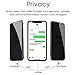 TECHO Privacy Screen Protector Compatible with iPhone 11 / iPhone XR (6.1