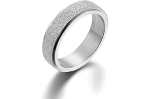 Creations by Lucky 7s Glitter Spinner Rings