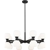 Z-Lite 494-16MB Artemis Chandelier, 16-Light 960 Total Watts, Matte Black