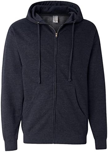 Independent Trading Co. Midweight Hooded Full-Zip Sweatshirt M