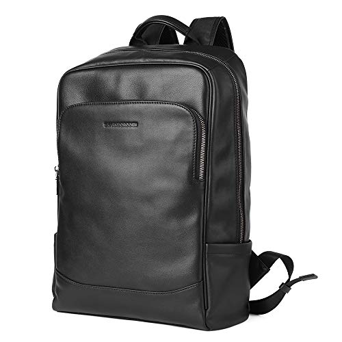 black mcm backpack