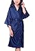 Admireme Kids' Satin Kimono Robe Bathrobe Nightgown For Spa Party Wedding Birthday