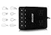 BESTEK USB Travel Power Strip with 8 International Adapters,5-Port 40W USB Charging Station with 2-Outlet Surge Protector