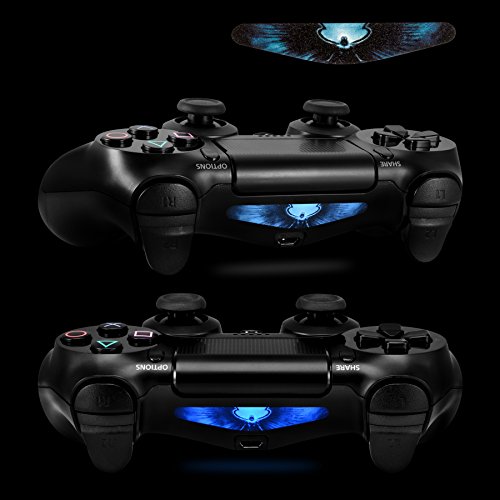 image for eXtremeRate 60 Pcs/Set Custom Game Light Bar Vinyl Stickers Decal Led 