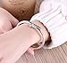 Designer Inspired Titanium Steel Nail Cuff Bangle Bracelet (Silver)