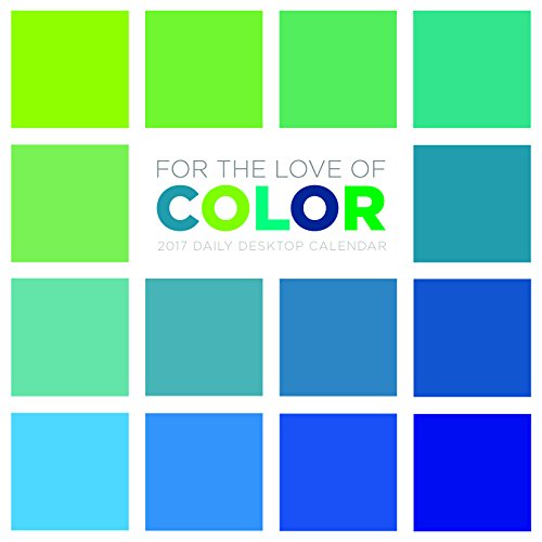 2017 For the Love of Color Daily Desktop Calendar by 