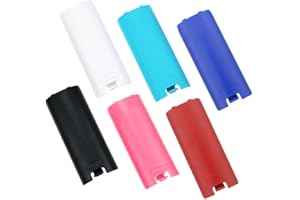 Kocak Gold Battery Case Back Cover Shell for Wii Remote Controller Game Controller Handle Battery Door Lid (Dark Blue)