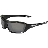 Radians Extremis Foam Lined Safety Glasses - Black Frame