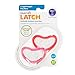 Munchkin Latch Lightweight Pacifier, Red/Pink, 0+ Months, 2 Count