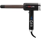 CHI Lava Curl Shot, Hair Curling Wand For Voluminous, Shiny & Long-Lasting Curls, Lower Temperature, Ergonomic, Comfortable D