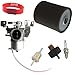 SPM Carburetor Air Filter Fuel Filter Tune-Up Kit for Yamaha Golf Cart Gas Car G2 G9 G11 4-Cycle Stroke 1985-1994