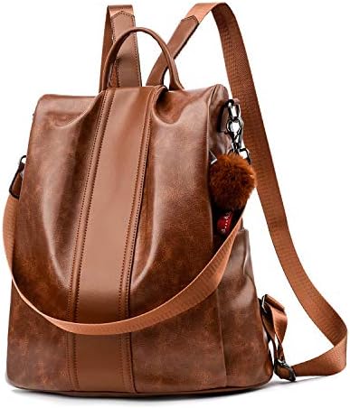 Women Backpack Purse PU Leather Anti-theft Backpack Fasion Satchel School Shoulder Bag for Girls