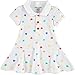 Wan-A-Beez Baby Girls Pique Polo Dress Set (6-9 Months, Multi-Colored Heart)