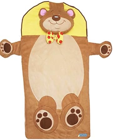 Iopoio Kids Girl Boy Unisex Nap Mat Berl The Bear Slumber Bag Sleeping Bag