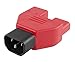 Conntek 30103 Y Male Plug Adapter IEC C14 To IEC C13 and U.S. 3 Pin Female Connector