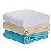EARTHLITE Professional Flannel Massage Table Sheets Set - Durable, Soft, Luxurious Comfort, Double-Napped Top Sheet, Fitted Sheet & Crescent Cover