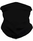 INTO THE AM Seamless Face Cover Mouth Mask Scarf Bandanas Neck Gaiter - Dust & UV Sun-Protection for Festivals and Outdoors