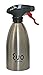 Stainless Steel Oil Sprayer For Cooking, Evo 16 Ounce Reusable Refillable For The Kitchen BBQ With Funnel, Identification Bands And Informational Card.
