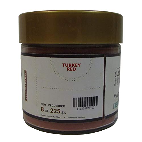 Natural Vegetable Dye Powder - Turkey Red