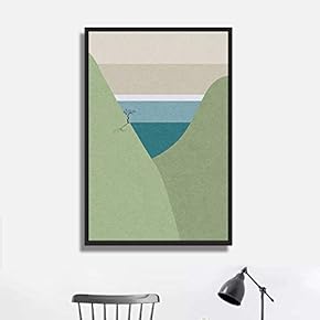 Framed Canvas Wall Art for Living Room, Bedroom Silent World Theme Canvas Prints for Home Decoration Ready to Hang - 16x24 inches