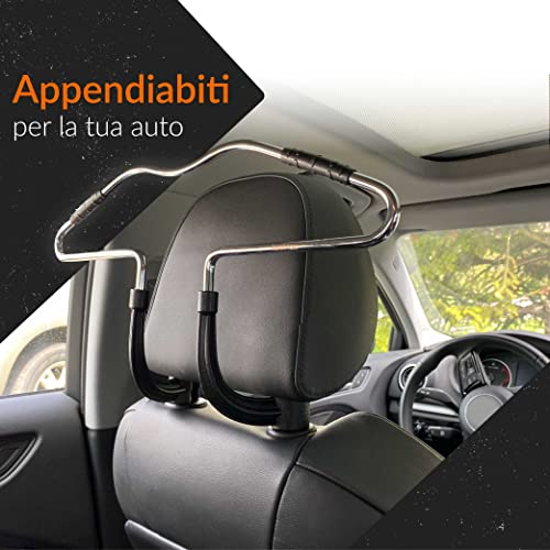 Upgrade4cars Universal Car Jacket Holder | Car Coat Hook | Hanger for Headrest | Accessories Interior Gadget