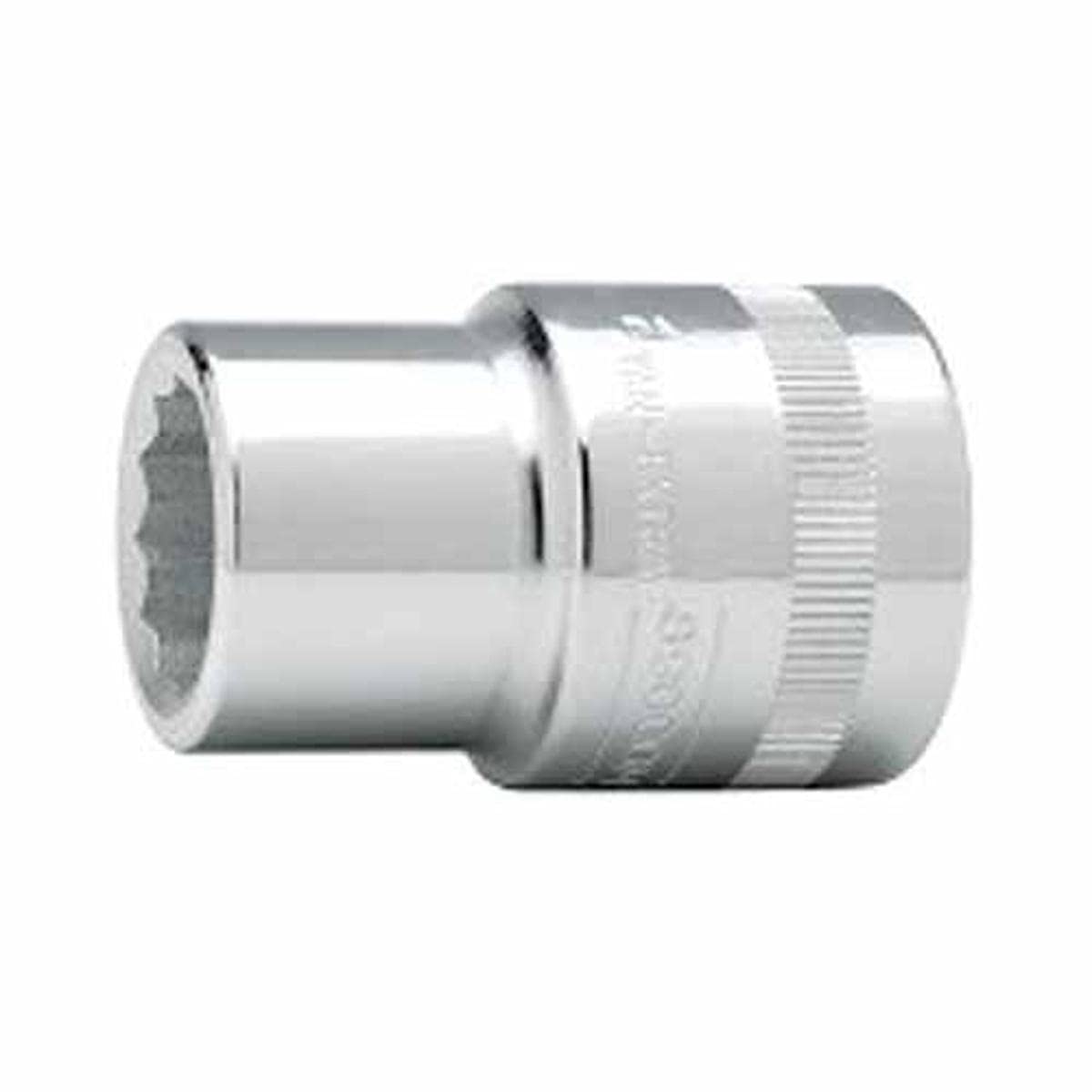 Bahco 8900DM-29 Standard Length Socket, Silver, 3/4-Inch Bi-Hex 29 mm