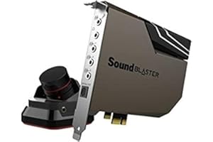 Creative Sound Blaster AE-7 Hi-Res Internal PCIe Sound Card, Quad-Core Processor, 127dB DNR ESS SABRE-class 9018 DAC, Xamp Di