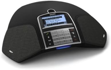 SNOM Meeting point VoIP Conference Phone, Full Duplex, Multiple SIP registrations, 3-way conference calls; 2040