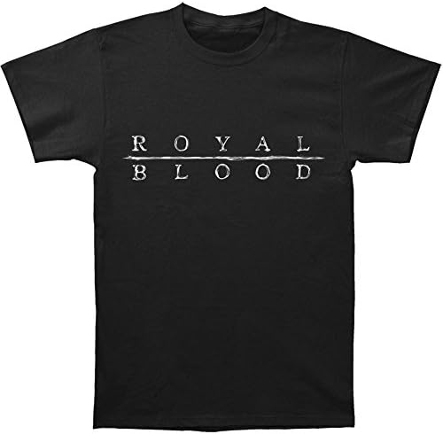 Royal Blood Men's Logo Slim Fit T-shirt Medium Black