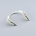 NewFantasia 3.5mm Stereo Audio Cable with L-Shaped Plugs, Professional HiFi 1/8